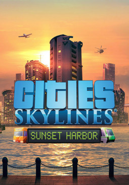 Joc Cities Skylines Sunset Harbor DLC Key pentru Steam
