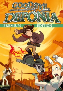 Joc Goodbye Deponia Premium Key pentru Steam