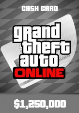 Joc Grand Theft Auto Online $1,250,000 Great White Shark Cash Card Rockstar Key pentru Rockstar