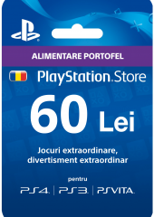 Playstation Gift Card 60 LEI