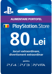 Playstation Gift Card 80 LEI