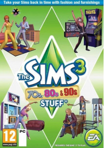 The Sims 3 70s, 80s, & 90s Stuff DLC Origin Key