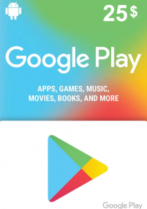 Google Play Gift Card 25 USD America