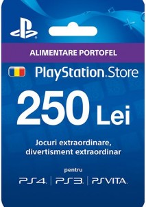 Playstation Network Card 250 LEI RO