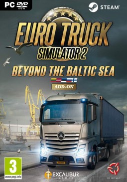 Joc Euro Truck Simulator 2 - Beyond the Baltic Sea DLC Steam CD Key pentru Steam