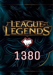 League of Legends 1380 Riot Points
