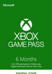 MICROSOFT XBOX GAME PASS 6 MONTHS