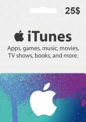 Apple iTunes Gift Card 25 USD