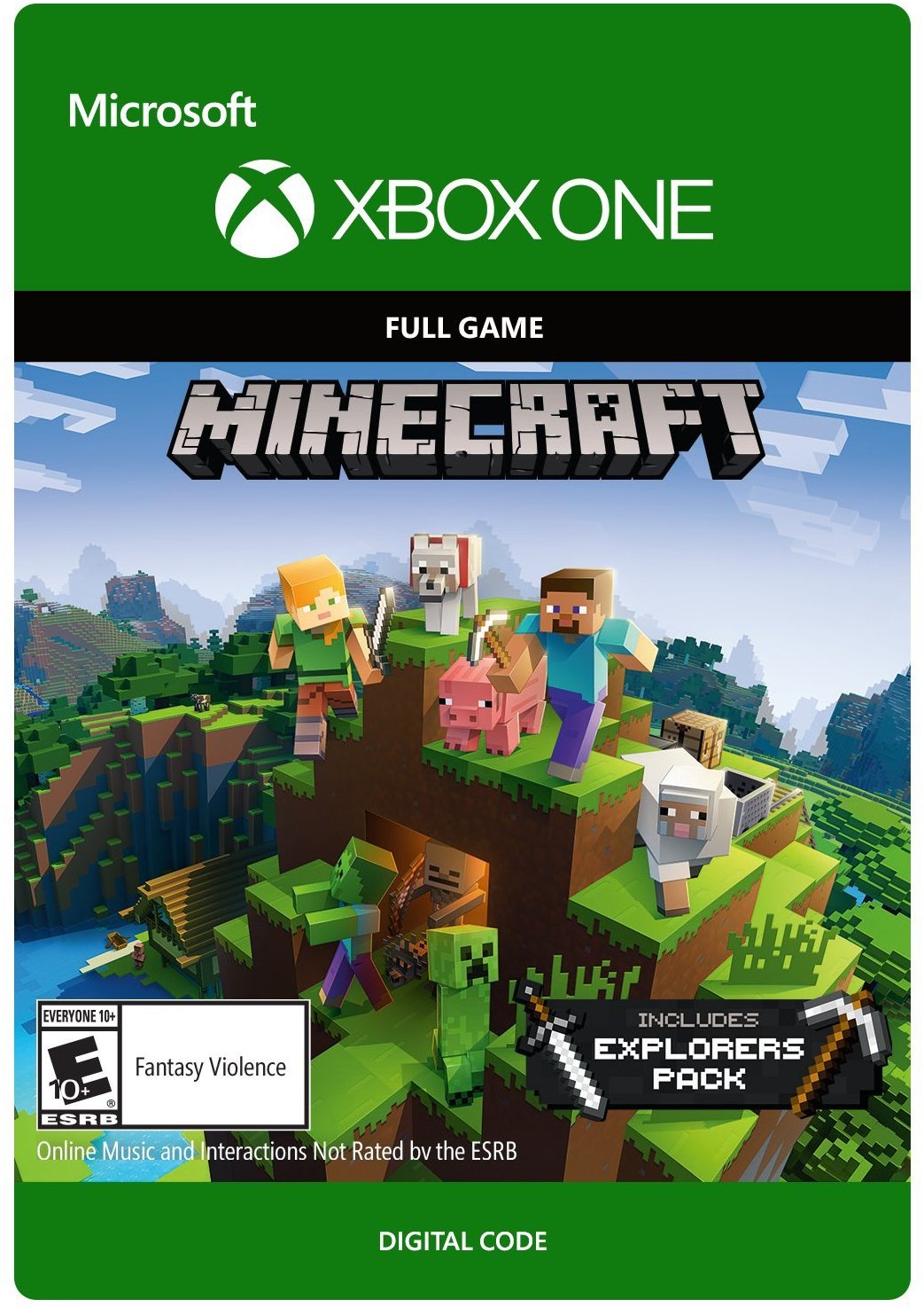 Minecraft Explorers Pack Download Code Xbox One